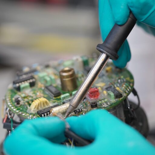 riparazione di motori industriali