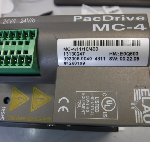Guasto ELAU MC-4 11/10/400
