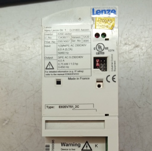 assistenza Lenze E82EV751K2C