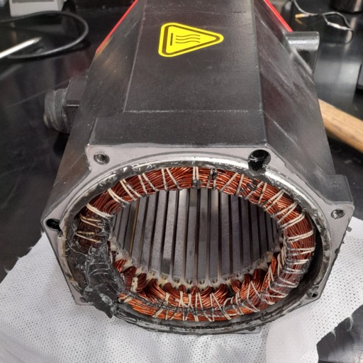 diagnostica express del servomotore FANUC
